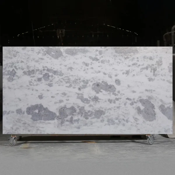 frost white marble slab