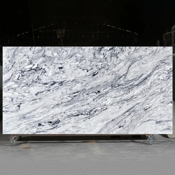 Viscon White granite slabs