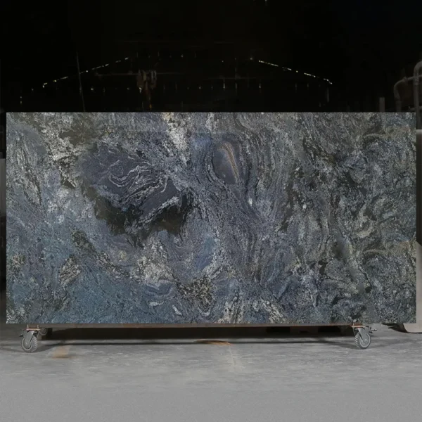 exotic blue granite slabs