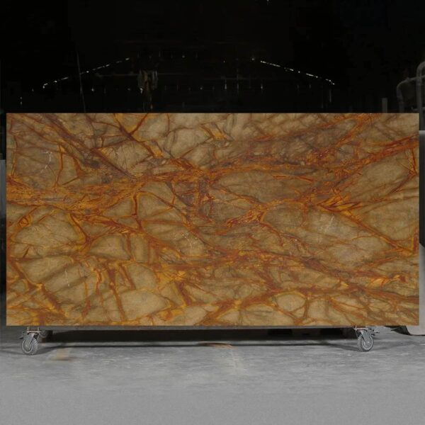 rainforest brown marble slab