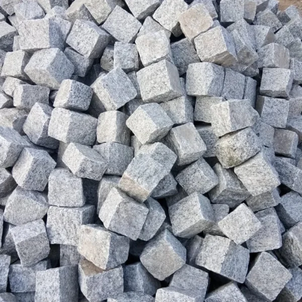 Grey Granite Cobblestone