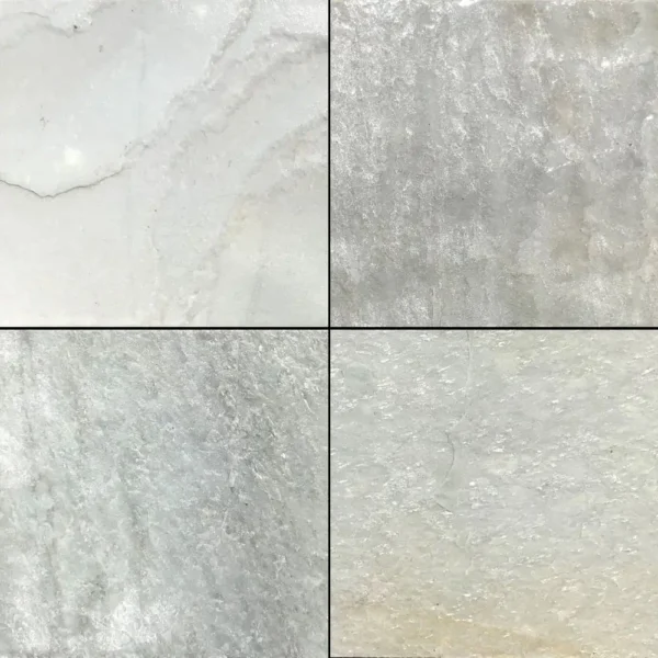 white natural slate stone supplier