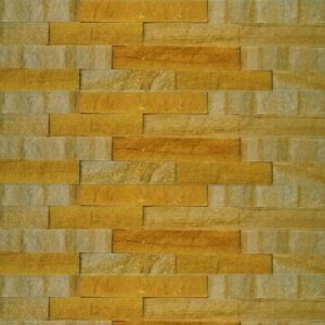 Teak Wood Sandstone Wall Cladding manufacturer