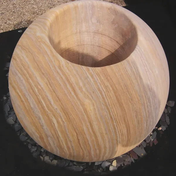 Huntington Bowl Stone Planter