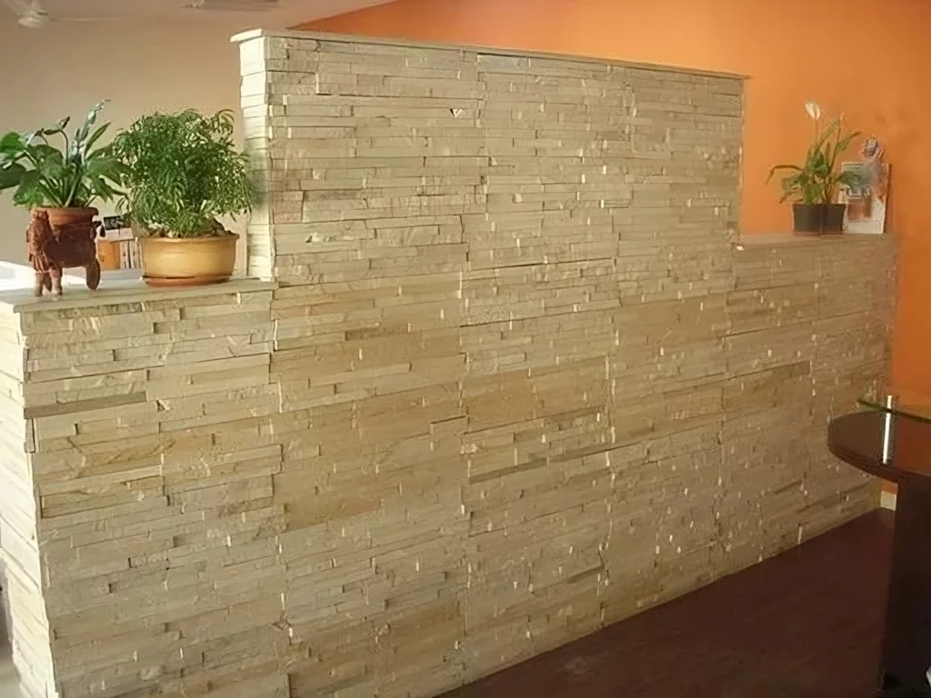 sandstone strip wall cladding