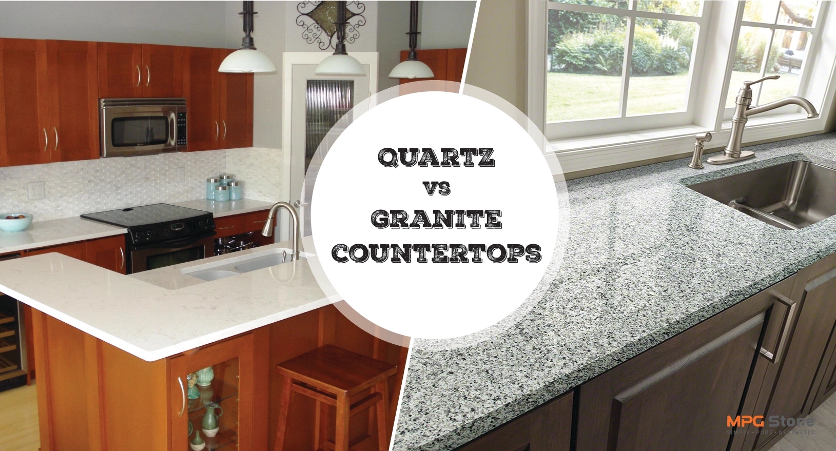 Complete Guide On Quartz Vs Granite Countertops Mpg Stone