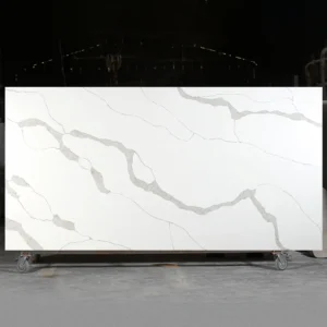 Calacatta Fantastico Gold Quartz Slab