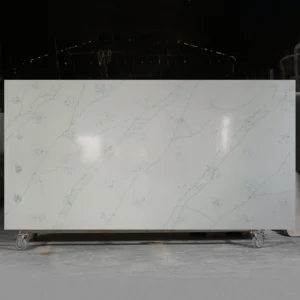 Calacatta Florence Blue quartz slab