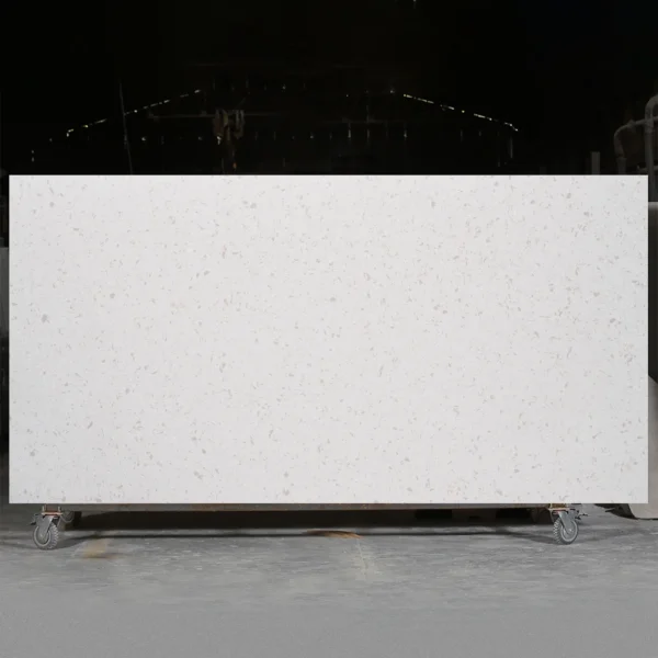 White Leaf quartz slab