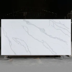 blanco calatatta quartz slab