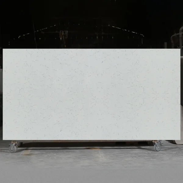 blanco carrara snow quartz slab