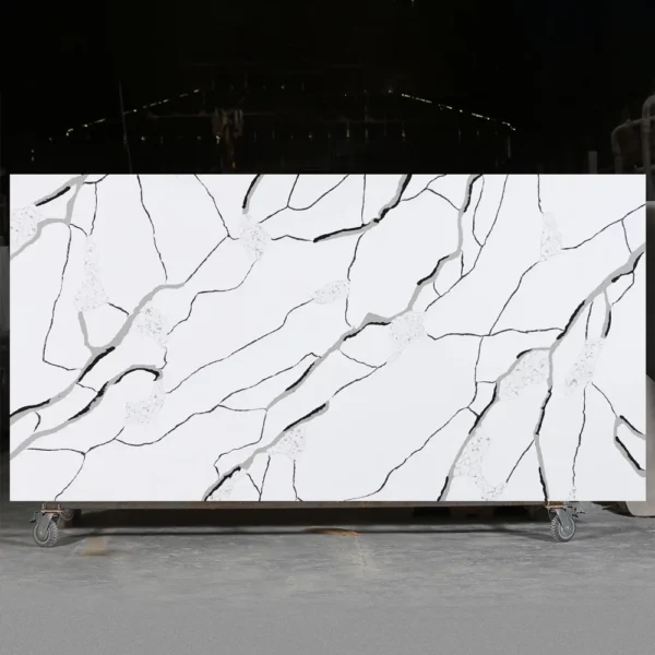 calacatta demeter quartz slab