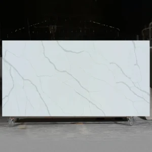 calacatta laza classic quartz slab