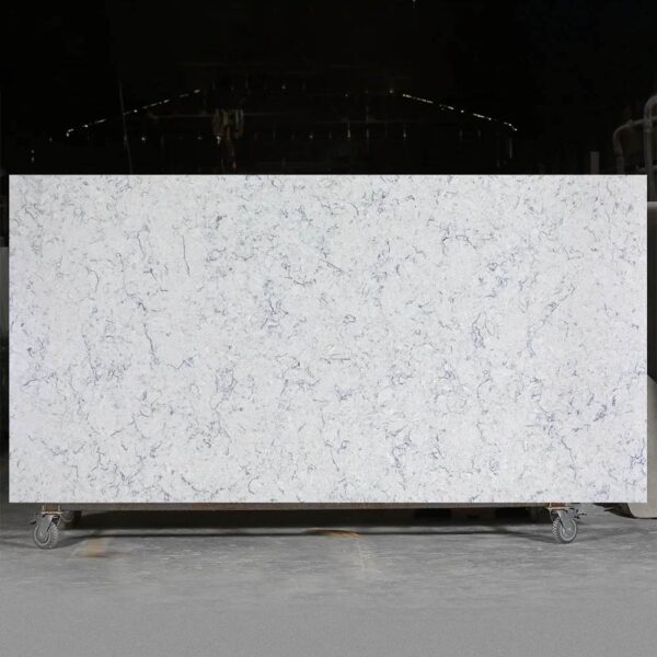 surf white quartz slab