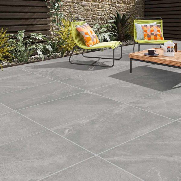 Bodo grey outdoor porcelain tile