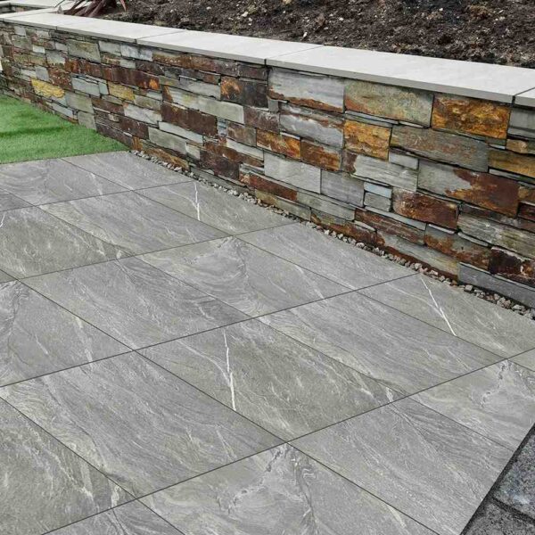 Newton Grey outdoor porcelain