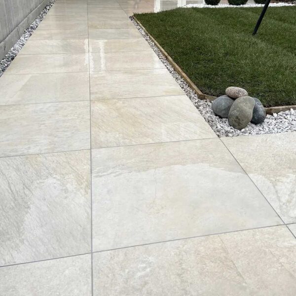 quartzite creama outdoor porcelain