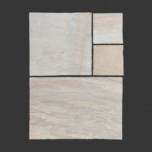 buff natural sandstone slab