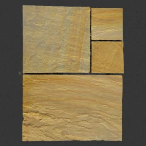 buff natural sandstone slab