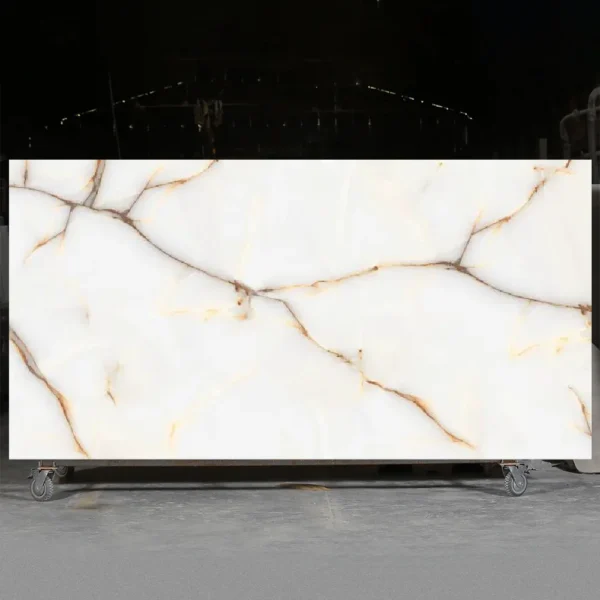 Golden Onyx porcelain slabs