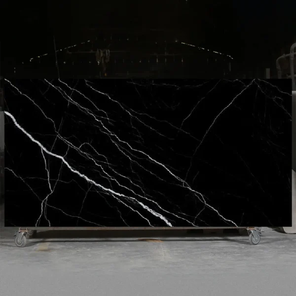 Marquina Nero porcelain slabs