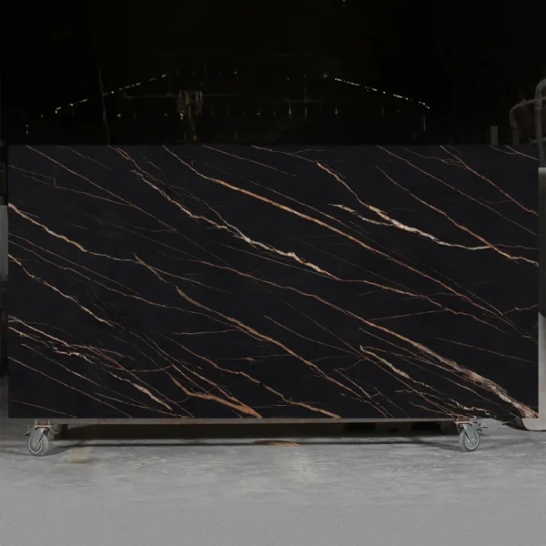 Noir Desir porcelain slabs