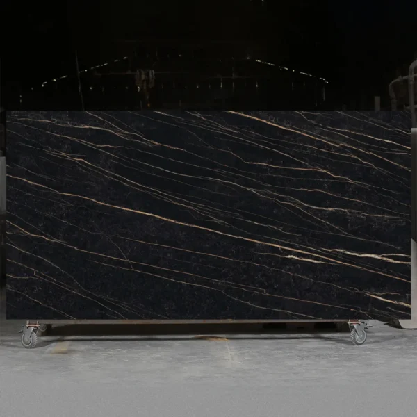 Sahara Noir porcelain slabs