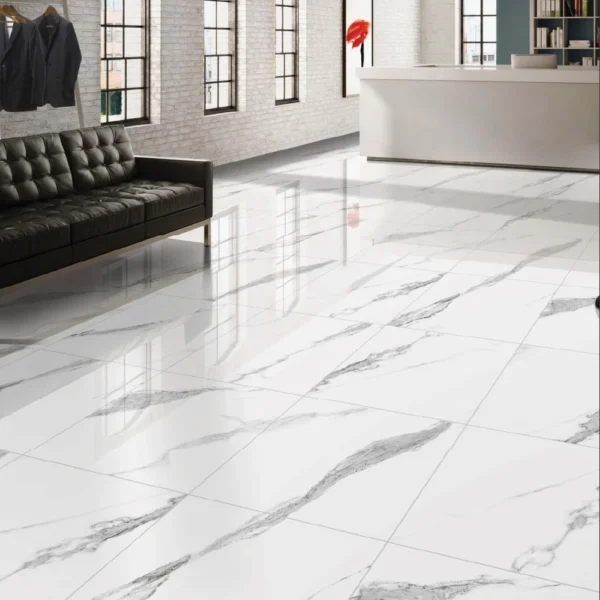 Sofia White statuario tiles