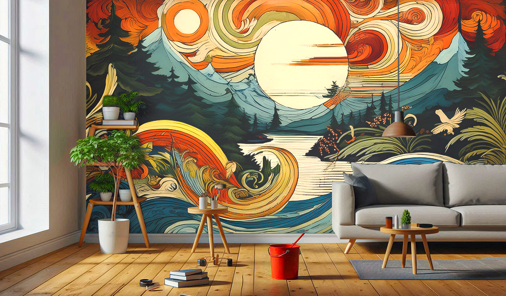 creative wall paint