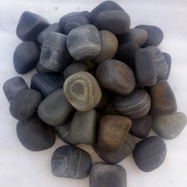 OSTRICH GREY PEBBLES STONES