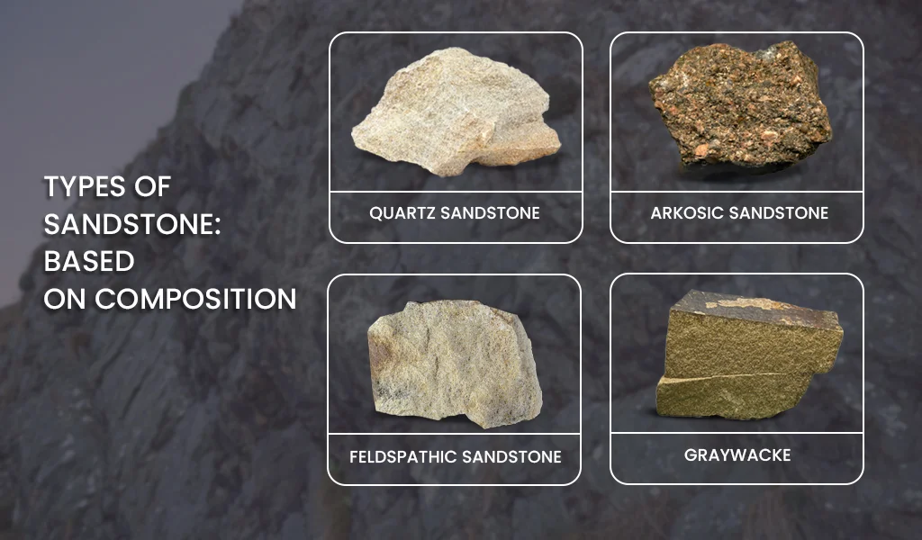 types of sandstone